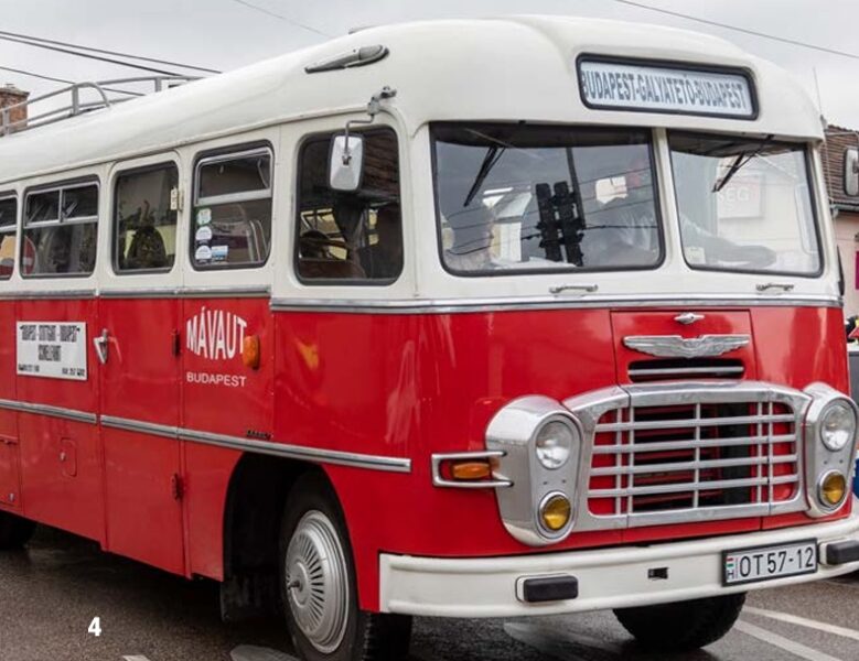 Kuriózum a Káposztafeszten – „Időutazás” retro busszal