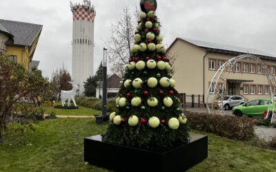 Vecsés különleges karácsonyfái