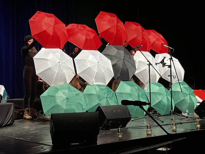 Október 23-i ünnepség Vecsésen