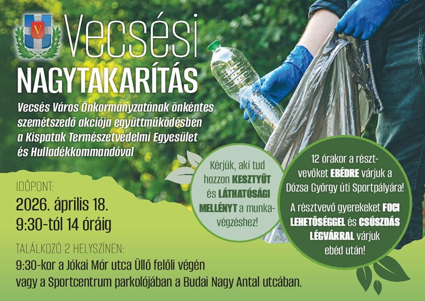 vecsési nagytakarítás plakát2
