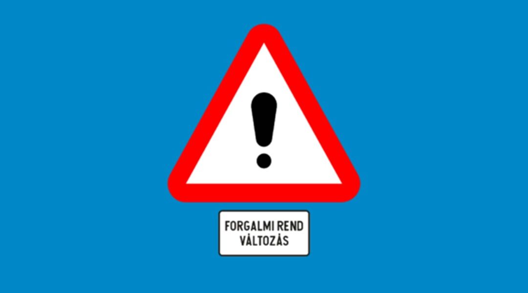 Forgalmi rend változás