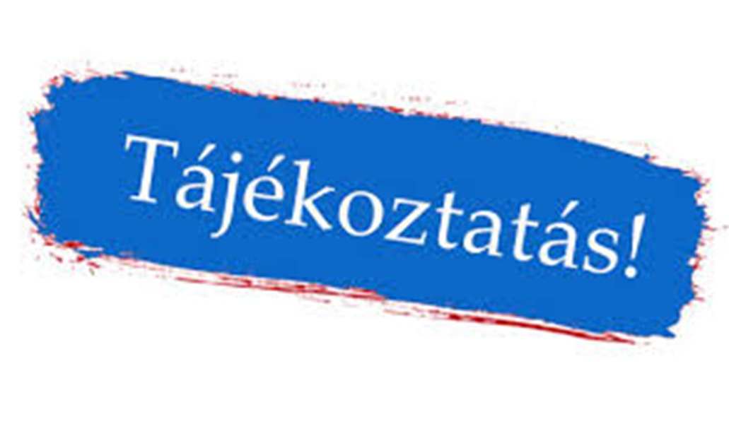 tájékoztatás