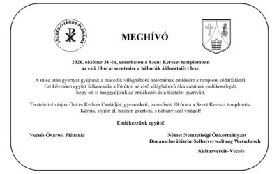 Emlékezés a két világháború áldozataira