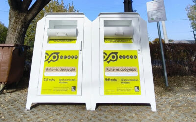 Ruhagyűjtő konténerek kerültek ki városunk több pontjára